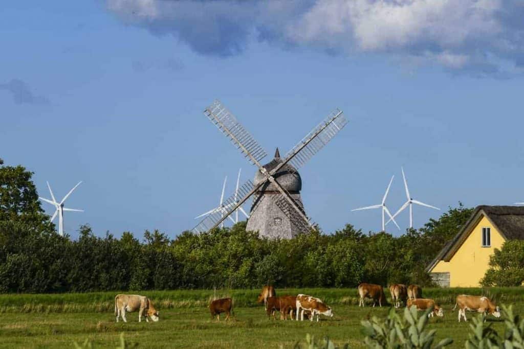éolienne au Danemark