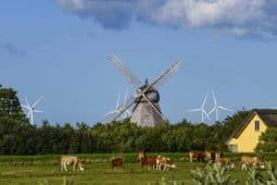 éolienne au Danemark