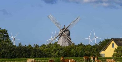 éolienne au Danemark